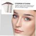Baluue 30 Pcs Eyebrow Stickers Brown Eyebrow Sticker Makeup Stickers Brown Eyebrow Tattoos Eyebrows Soy Ink - Buy Online on SooperMarket.com