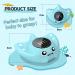 BabyElf Newborn Baby Digital Water Thermometer - Blue Fish Manta Ray - Buy Online on SooperMarket.com
