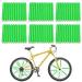 72 pieces of spoke reflectors bike spoke reflectors set 360 visibility reflectors bike reflectors bike reflector spokes bike accessories simple assembly green