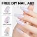 AILLSA Pearl Gel Nail Polish - Chrome Mermaid & Iridescent Shimmer - Soak Off UV Gel for DIY Manicure & Holiday Gifts - 0.27 Fl Oz - Buy Online on SooperMarket.com