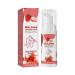 ikasus Foam Toothpaste Kids Fruit Flavor Whitening Toothpaste Natural Formula Deep Cleansing Mousse Foam Toothpaste for Electric Toothbrush U Shaped Toothbrushes for Dental Care Strawberry Flavor Colorful/Strawberry