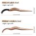 Stainless Steel Cluster Lash Tweezers Set - Rose Gold 2pcs DIY Eyelash Applicator Tool for Easy Application and Removal of False Lashes - Buy Online on SooperMarket.com