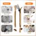 Zuimei 6 Pack Silvervine Chew Sticks Kitten Teething Toys Natural Cat Teeth Nip Cleaning Teeth Chew Catnip Toys with Bells and Feathers for Cat Teeth Cleaning Kitten Teething and Stress Release - Buy Online on SooperMarket.com