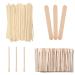 Waxing wooden spatula wooden sticks 200 pieces of spatula wood waxing sticks wax spatula hair remover wooden sticks eyebrows wooden spatula for hair removal on eyebrows lips armpit