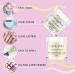 Saviland Acrylic Powder Set - 10 Colors Spring Summer Series | Professional Polymer Nail Set for Extensions & Carving - C-Color Girl - Buy Online on SooperMarket.com