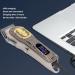 Retro Hair Clippers Kit with Stainless Steel Trimmer Safe Haircut Electric Hair Trimmer with Ergonomic Handle Design Low Noise LED Display - Buy Online on SooperMarket.com