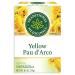 Traditional Medicinals Yellow Pau d’Arco Herbal Tea, Contributes to a Healthy You, (Pack of 2) - 32 Tea Bags Total