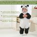 Doladola Baby Panda Hooded Romper | Toddler's Animal Onesie Jumpsuit 18-24 Months - Buy Online on SooperMarket.com