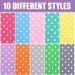 20-Piece Adjustable & Washable Dog Bandanas | Polka Dot Triangle Scarf for Small to Medium Pets - Buy Online on SooperMarket.com