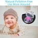 Buy 5 Transparent Pacifier Boxes with Cord - Portable & Dustproof Storage for Babies - Buy Online on SooperMarket.com