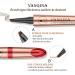 Anifer Liquid Microblading Smoke Gray Waterproof Eyebrow Pencil - Long-Lasting & Natural 4-Point Fork-Tip Pen (Smoke Gray 3) - Buy Online on SooperMarket.com