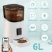 Video Automatic Pet Feeder with HD Camera  Food Dispenser for Cats and Dogs WiFi Smart Feeder with Camera 6L 2-Way Audio  Mobile Phone Control  Timed Feeder  Desiccant Bag Up to 8 Meals per Day White - Buy Online on SooperMarket.com