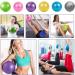 XIECCX Mini Yoga Ball 9 Inch - Home Exercise Pilates Therapy Balance Ball for Core Training - A-purple - Buy Online on SooperMarket.com