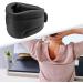 Predolo Cervicorrect Neck Support Foam Pillow - Soft Sponge Neck Brace for Airplanes Black | International Shipping Available - Buy Online on SooperMarket.com