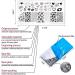 RUNRAYAY 6Pcs Heart Nail Stamping Plates Set with Nail Stamper & Scraper Valentine's Day Theme Nail Art Stamping Plates Love Lips Plaid Stamp Templates Kit Nail Image Manicuring DIY Printing Tools C + Tools - Buy Online on SooperMarket.com