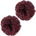 PORSMEER 2-Pack Curly Wavy Messy Hair Bun Extensions for Women - Red - Buy Online on SooperMarket.com