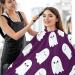 Kigai Happy Halloween Barber Cape - Waterproof Hair Cutting Cape for Men & Women - Adjustable Snap Closure for Professional Salon Use - Buy Online on SooperMarket.com