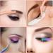 2pcs Stainless Steel Lash Tweezers Set for Volume and Classic Lashes - Rose Gold Colorful - Buy Online on SooperMarket.com