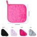 4 Pack Microfiber Fleece Makeup Remover Cloths - Ultra Soft Chemical Free Reusable Facial Towels for All Skin Types - 8x8 Inch - Buy Online on SooperMarket.com