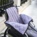 Winter Thicken Wheelchair Warmer Blanket Windproof Fleece Lined Cozy Leg Cover with Zipper 130x66 cm - Buy Online on SooperMarket.com