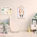 Togou2s Baby Footprint & Handprint Set - 2pcs Baby Stamp Cushion for Baby Shower Gift (0-6 Months) - Non-Contact Color Prints - Ideal Kinderzimmer Decoration - Buy Online on SooperMarket.com