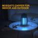 Electric Bug Zapper 4200V Waterproof Outdoor Insect Killer with Light Sensor - Dark-black - Buy Online on SooperMarket.com