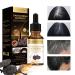 Trendyfave Anti-greying Hair Serum Ganoderma Nutrient Hair Darkening Serum Natural Hair Grey Reverse Essence Restore Hair Natural Color Grey Hair Coverage Serum Promotes Thicker Fuller Healthier Hair