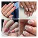 AILLSA Pink Gel Nail Polish Set - French Manicure UV Gel Starter Kit | Base & Top Coat Included - Light Baby Pink & Nude Soak Off | Perfect for DIY Nail Art & Salon Use - Buy Online on SooperMarket.com