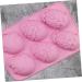 Zerodeko 2pcs Sugar Craft Gum Paste Chocolate Molds Cakesicles Mold Gummy Mold Easter Baking Mold Rabbit Decor Cake Molds Silicone Silicon Cake Chocolate Candies Biscuit Pink - Buy Online on SooperMarket.com