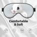 Buy Cute White Rabbit Soft Sleep Eye Mask | Breathable Eye Patch for Travel & Relaxation - Buy Online on SooperMarket.com