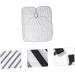 NOLITOY Classic Haircut Cape - Waterproof Salon Apron for Home Barber & Hair Dyeing | Durable Polyester Hairdressing Cloth - Buy Online on SooperMarket.com
