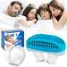 Snoring Stopper Anti Snoring Devices 2 in 1 Blue Anti Snoring Nose Clip Air Purifier for CPAP User Anti Snore Aids to Stop Snoring Nasal Clip for Snoring Reducing Sleep Aids Ease Breathing Men Women