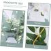 COOLHIYA Greenery Garland Wrought Iron gate Hanging Wreath Flowers Decoration Artificial Flower Garland Nordic Decor Door White 20x20cm - Buy Online on SooperMarket.com