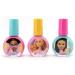 Barbie Children's Nail Varnish & Stickers Gift Set - Non-Toxic - Waterbase Polish - Peelable varnish - Gift - Buy Online on SooperMarket.com