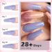 Saviland 10 Colors Acrylic Powder Set - Professional Polymer Colored Acrylic Nail Powder for Nail Extension - Glitter White Pink - No Nail Lamp Needed - Buy Online on SooperMarket.com