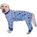 BT Bear 4XL Blue Shark Dog Onesie | Joint Protection Pajamas for Large Dogs - Buy Online on SooperMarket.com