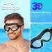 Anti-Fog UV Protection Swim Goggles for Adults and Youth - Clear Vision, No Leaking - Black/Clear - Buy Online on SooperMarket.com