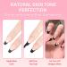 Shop 240PCS French Tips Gel x Nail Tips - Long Coffin Press On Nails in Black-Natural White | Pre-Applied Tip Primer & Base Coat for DIY Nail Extensions - Buy Online on SooperMarket.com