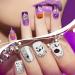 TailaiMei 16 Sheets Holiday Nail Stickers - Halloween & Thanksgiving 3D Self-Adhesive Nail Art Decals for Autumn DIY Decorations - Buy Online on SooperMarket.com