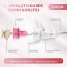 Buy Schallwerk Women+ Noise-Dampening Earplugs - Transparent Earplugs for Music Festivals Work & Learning - Compact Aluminum Case - Pink Filter - Buy Online on SooperMarket.com