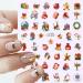 JMEOWIO 12 Sheets Christmas Nail Art Stickers Decals Self-Adhesive Snowflake Xmas Winter Holiday Deer Nail Supplies Nail Art Design Decoration Accessories - Buy Online on SooperMarket.com