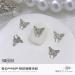 10Pcs 3D Butterfly Nail For Nails Alloy Butterfly Nail Decoration Alloy Nail Butterfly Nail Manicure Accessories Manicure Accessories - Buy Online on SooperMarket.com