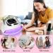 UV Nail Lamp 268W UV Lamps for Gel Nails with 4 Timer Setting/Large LCD Touch Screen Fast Curing Lamp Nail Dryer for Toenail Home Salon white&black - Buy Online on SooperMarket.com