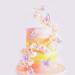 30pcs Purple Gold Edge 3D Butterfly Cupcake Toppers for Girls Women's Party Decor - Buy Online on SooperMarket.com