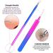 Pimple Popper Tool 7PCs Spot Popper Comedone Blackhead Remover Kits with Curved Tweezers and Pimple Popper Spot Remover for Facial Skin 7 Count (Pack of 1) - Buy Online on SooperMarket.com