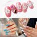 600 Pcs White Pearls 3D Nail Charms - Multi Shapes Heart Bowknot Star - Acrylic Beads for DIY Manicure & Jewelry - Buy Online on SooperMarket.com