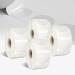 colortouch Clear Round Sticker - 4000 Pieces Self Adhesive Transparent Seal Labels - 30mm Diameter Circle Closure Stickers for Packaging Gift Present Envelopes Package and Box