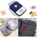 Zimohe 2PCs Waterproof Medication Bag | Large Capacity Empty Medicine Storage for Home Auto Office Camping & Hunting - Blue & Pink - Buy Online on SooperMarket.com