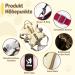Buy Multi-Purpose Dog Harness with Leash Set - Outbreak-Proof & Anti-Train for Small to Medium Dogs (Beige M) - International Shipping Available - Buy Online on SooperMarket.com