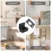 Premium Baby Wet Wipes Storage Box & Bag Set - Black | Durable Stylish Donor Holder with Lid for At-Home Use - Buy Online on SooperMarket.com